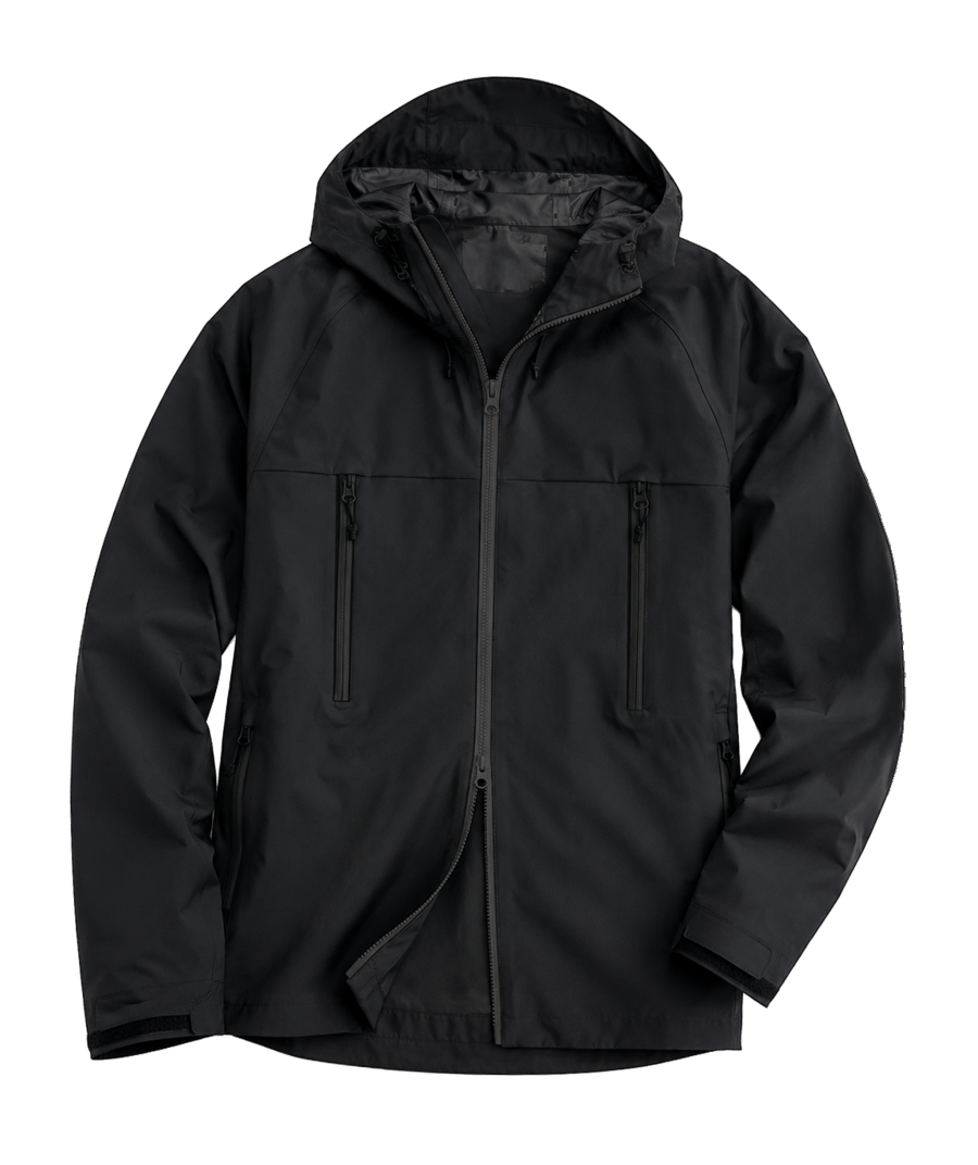 Rain Jacket in Black